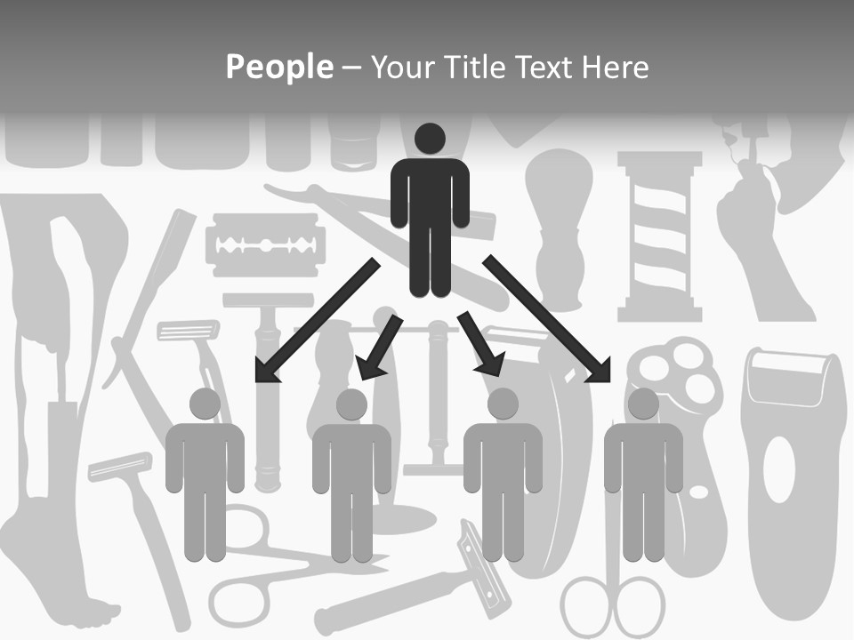 Brush Different Isolated PowerPoint Template