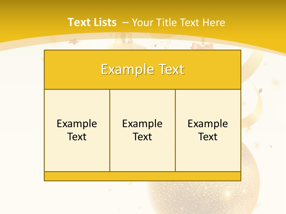 Ribbon Clipart Twisting PowerPoint Template