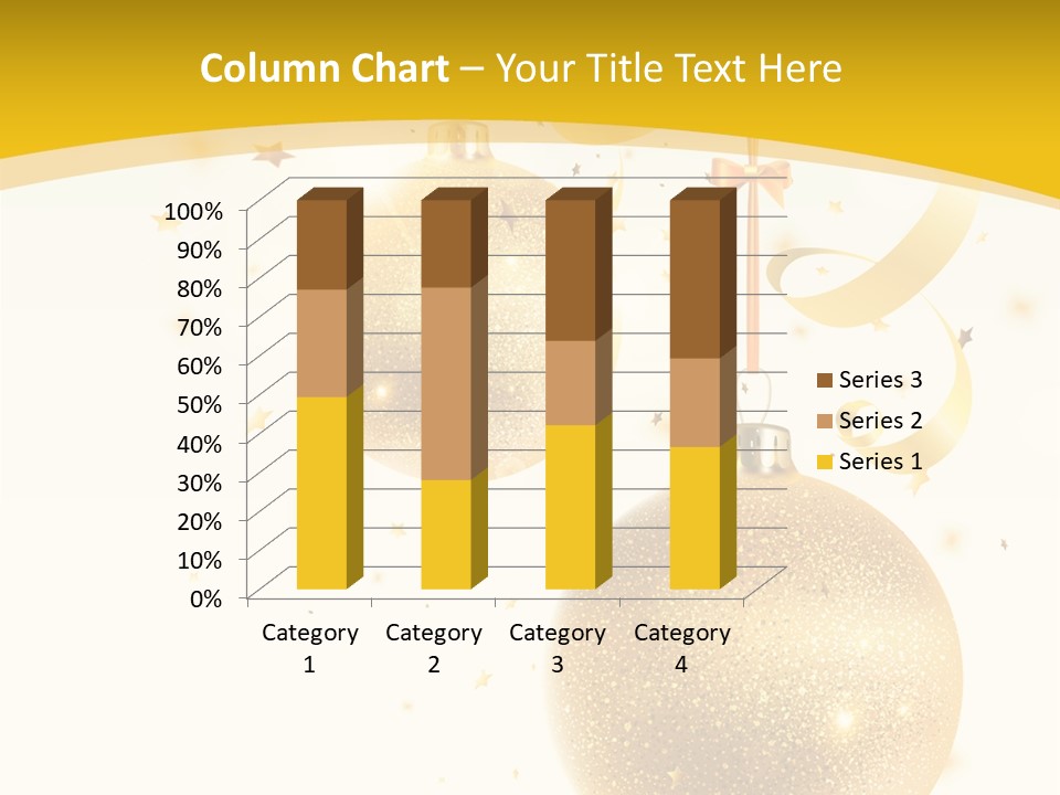 Ribbon Clipart Twisting PowerPoint Template