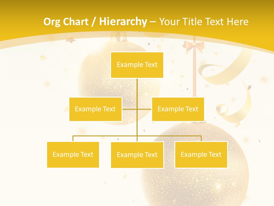 Ribbon Clipart Twisting PowerPoint Template