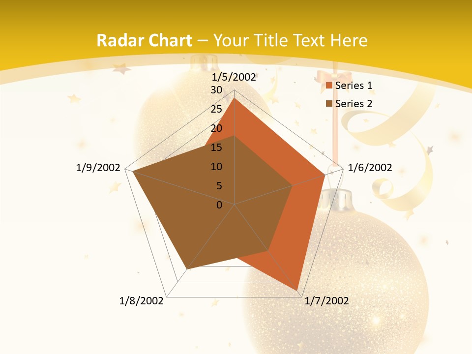 Ribbon Clipart Twisting PowerPoint Template