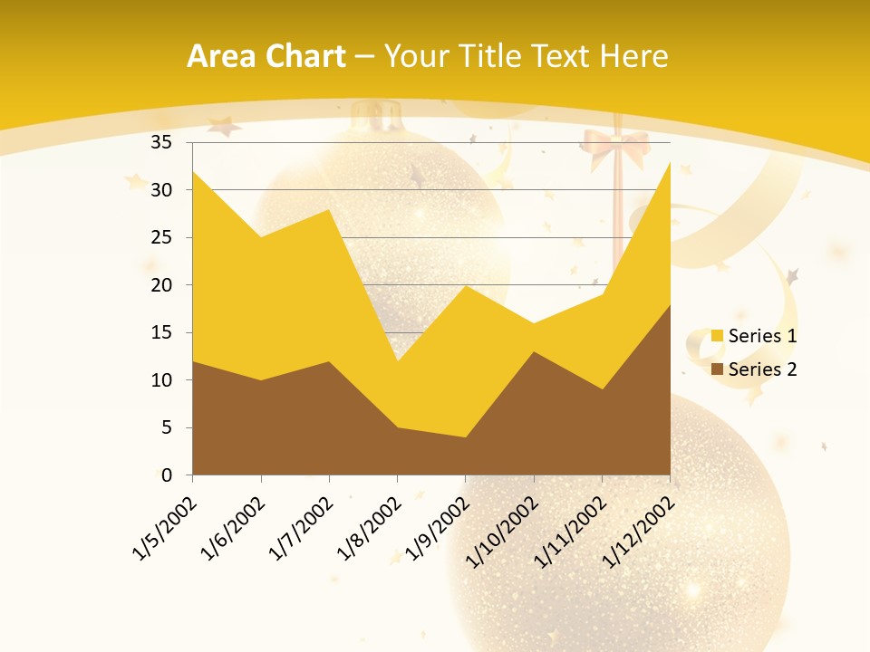 Ribbon Clipart Twisting PowerPoint Template
