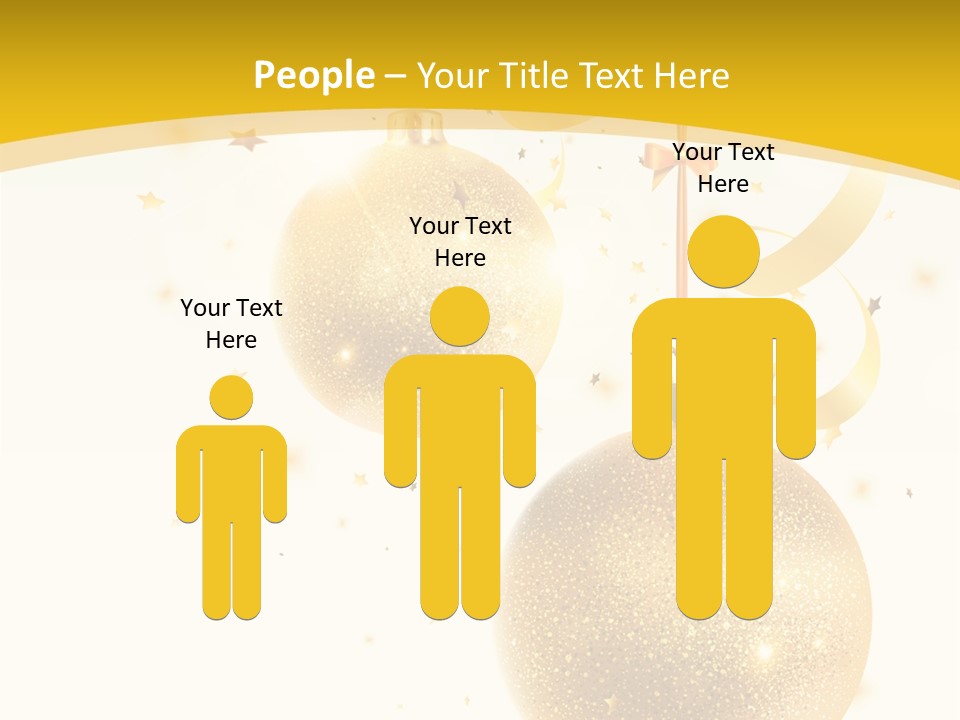 Ribbon Clipart Twisting PowerPoint Template