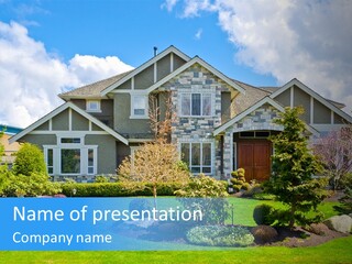 House Ohio Housing PowerPoint Template