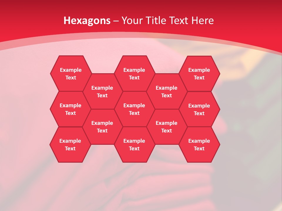 Material Merchandise Red PowerPoint Template