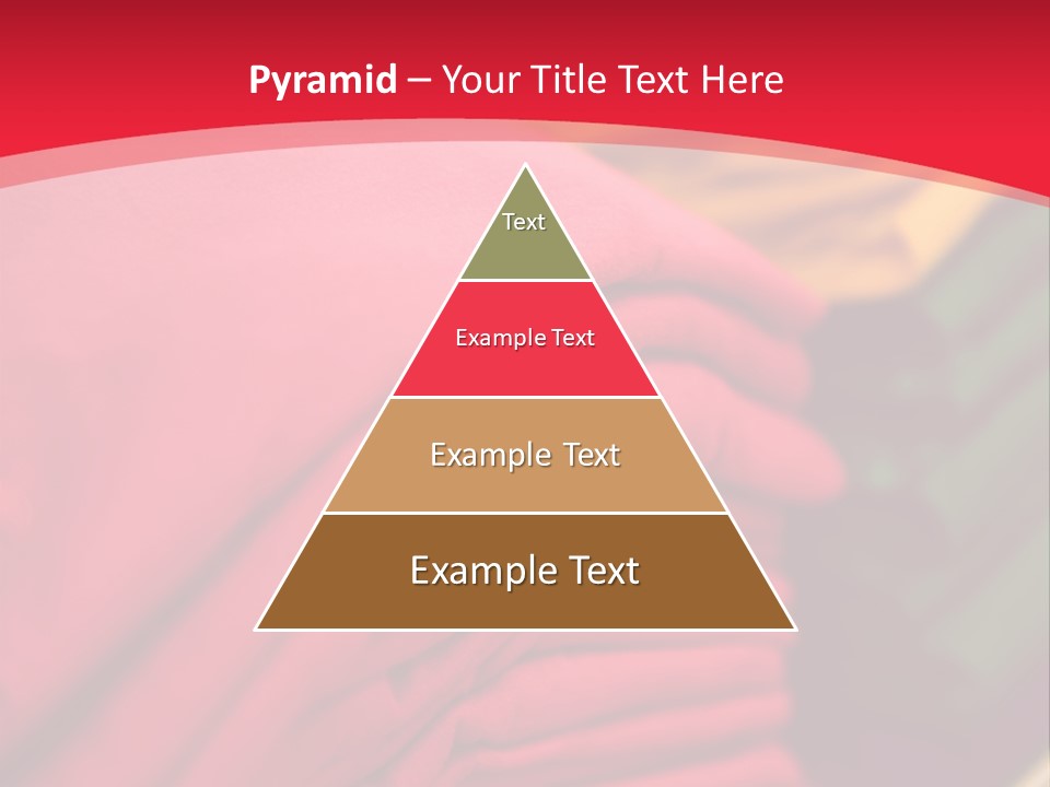 Material Merchandise Red PowerPoint Template