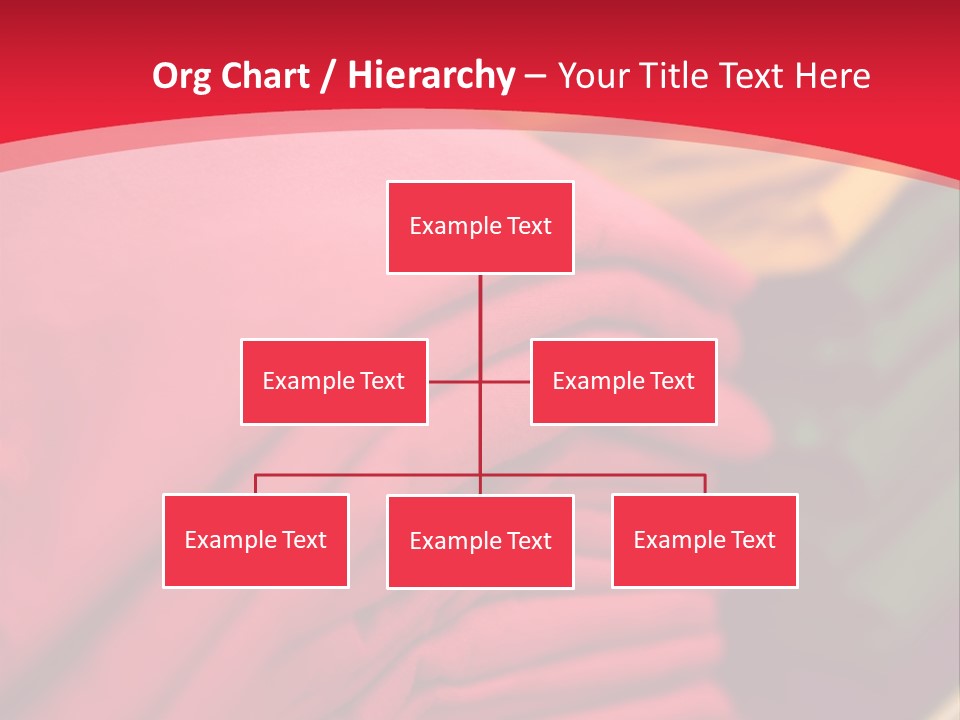 Material Merchandise Red PowerPoint Template