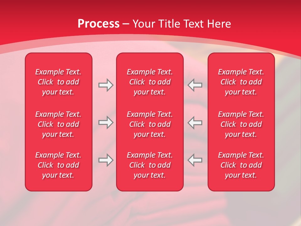 Material Merchandise Red PowerPoint Template