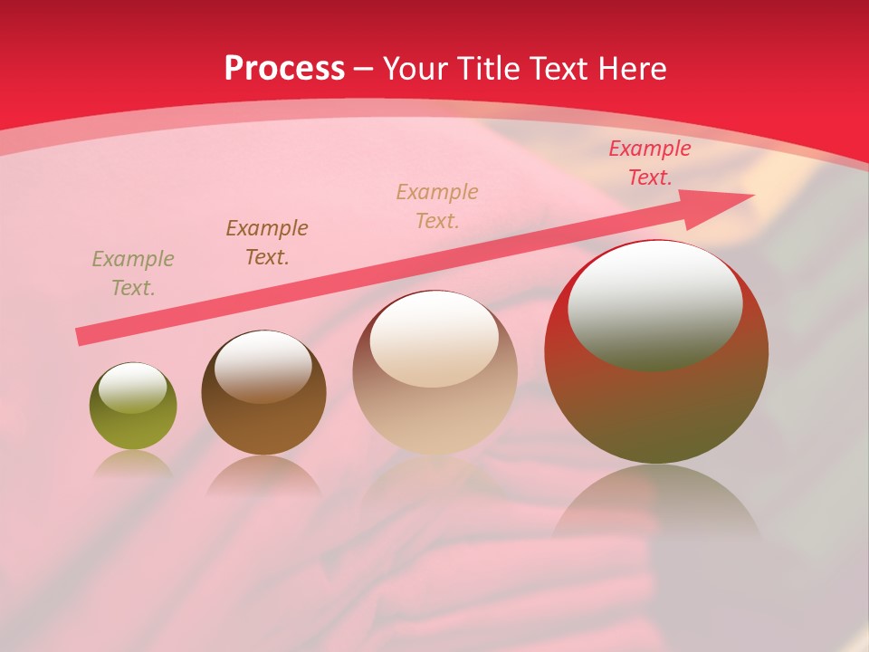 Material Merchandise Red PowerPoint Template