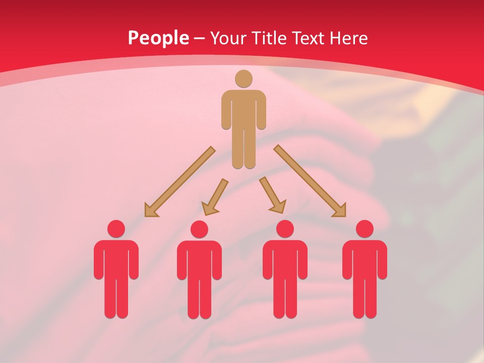 Material Merchandise Red PowerPoint Template