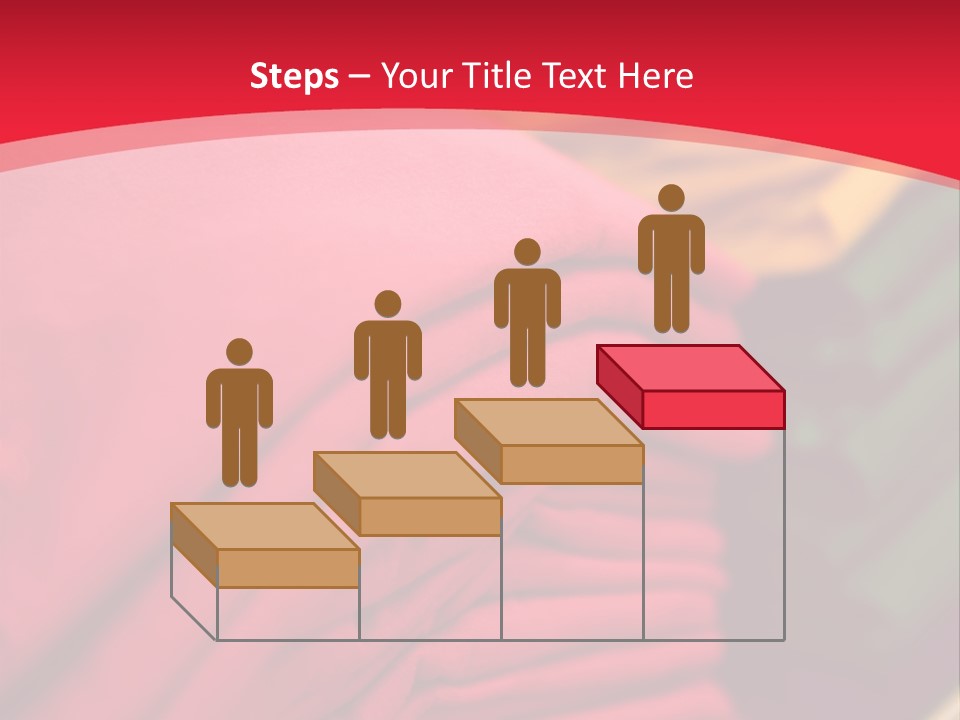 Material Merchandise Red PowerPoint Template