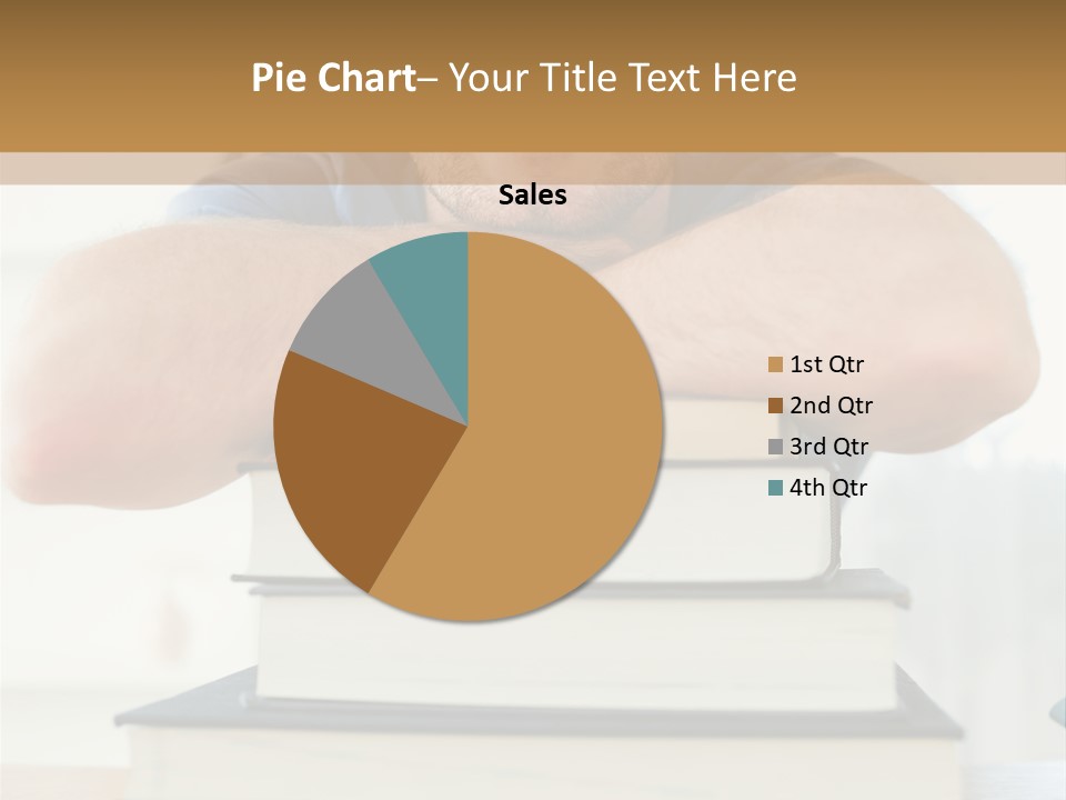 Yellow Children Isolated White Background PowerPoint Template