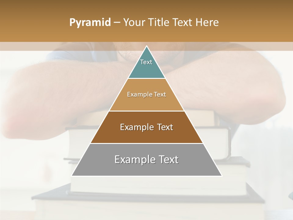 Yellow Children Isolated White Background PowerPoint Template