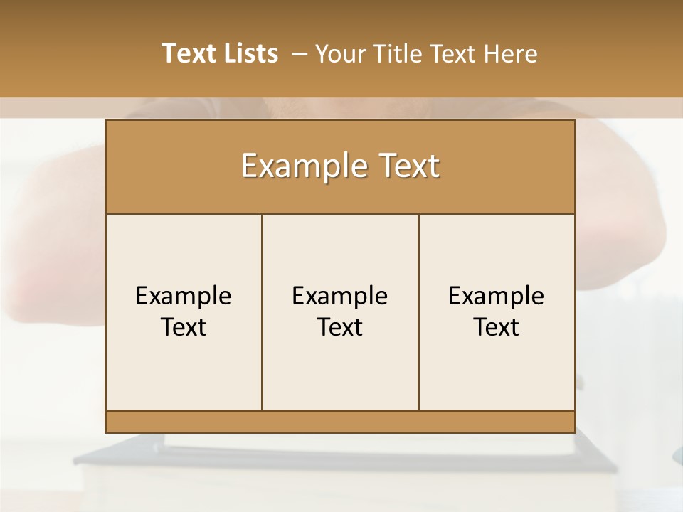 Yellow Children Isolated White Background PowerPoint Template