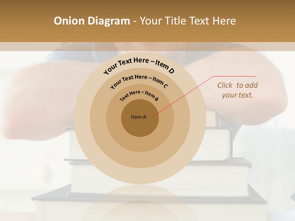 Yellow Children Isolated White Background PowerPoint Template