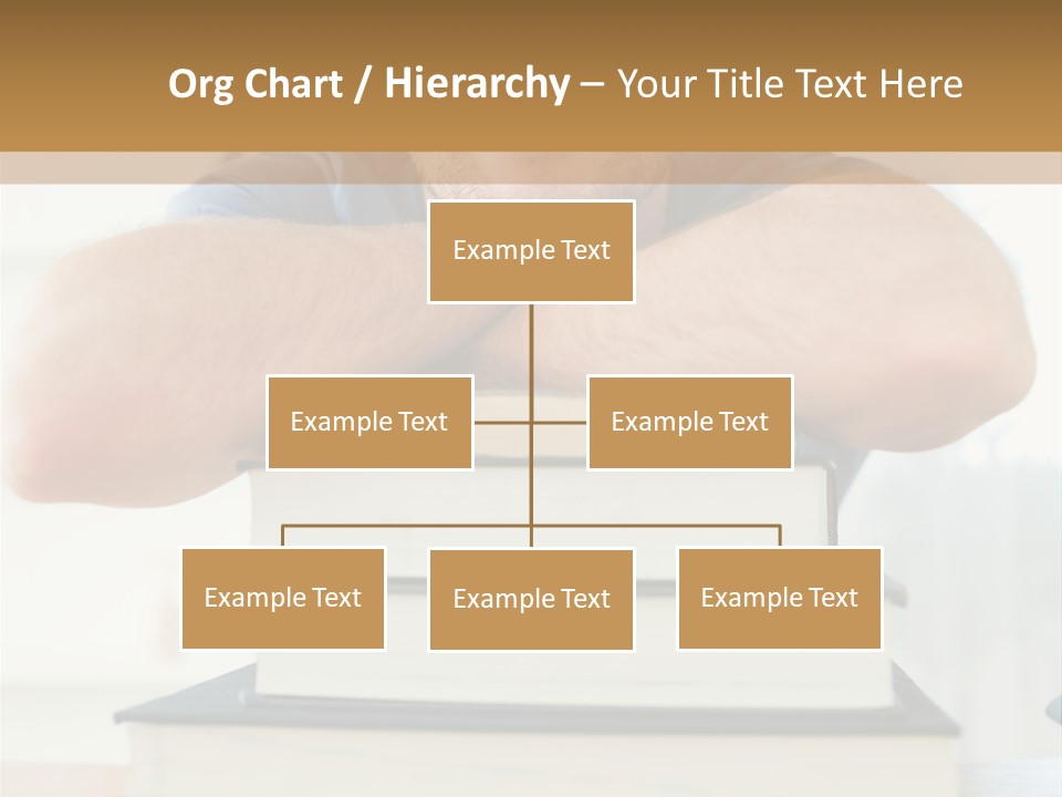 Yellow Children Isolated White Background PowerPoint Template