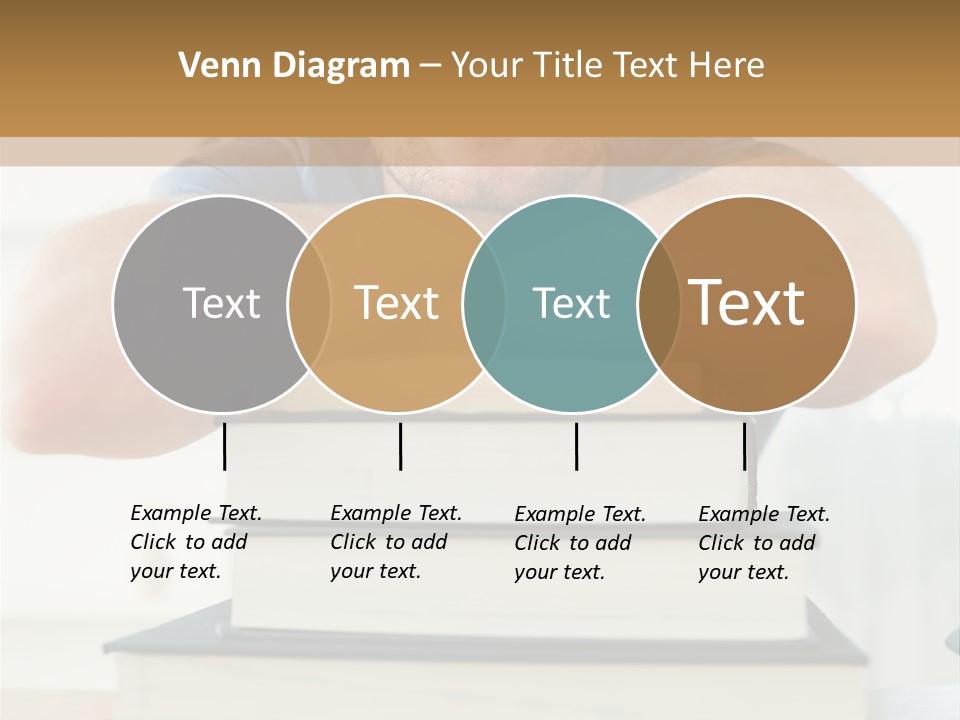 Yellow Children Isolated White Background PowerPoint Template