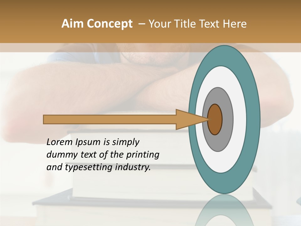 Yellow Children Isolated White Background PowerPoint Template