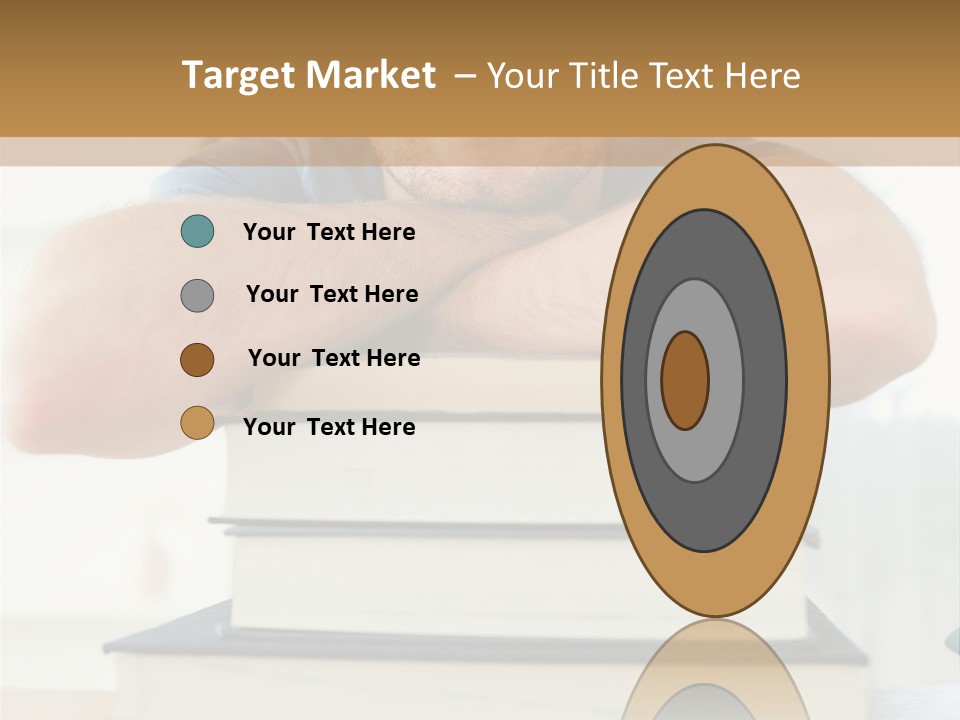 Yellow Children Isolated White Background PowerPoint Template