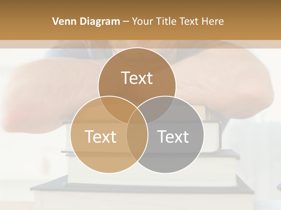 Yellow Children Isolated White Background PowerPoint Template