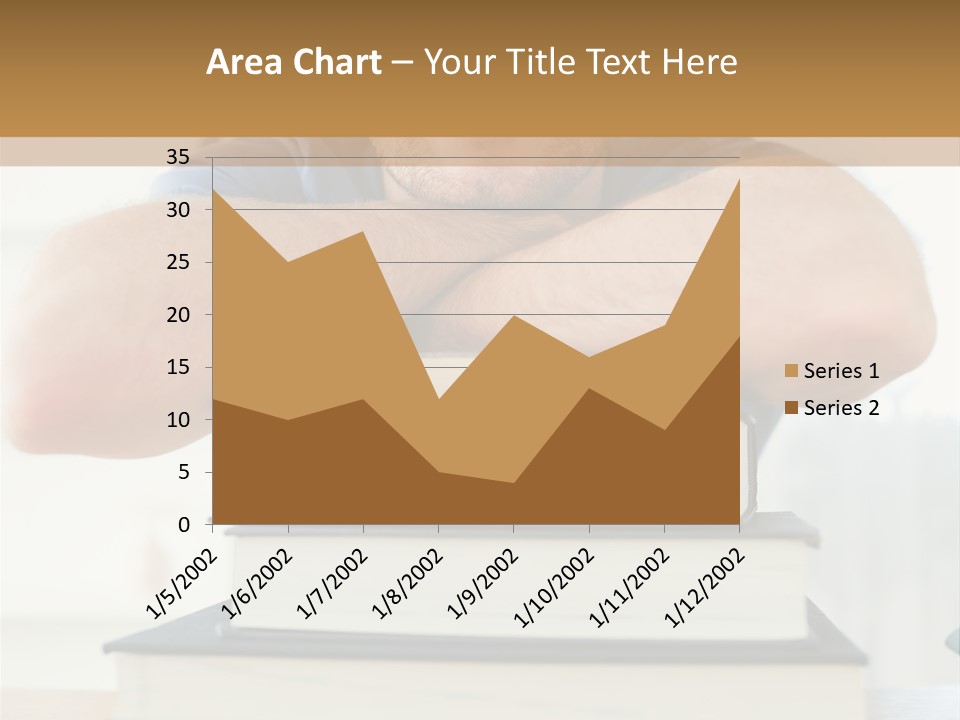 Yellow Children Isolated White Background PowerPoint Template