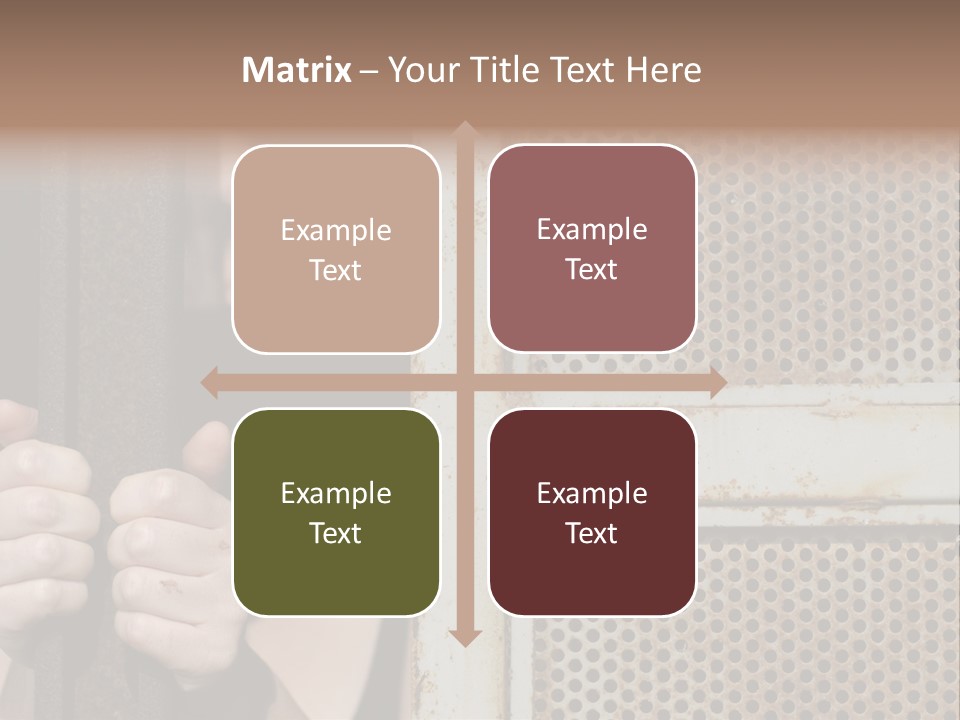 Terrorism Young Person PowerPoint Template