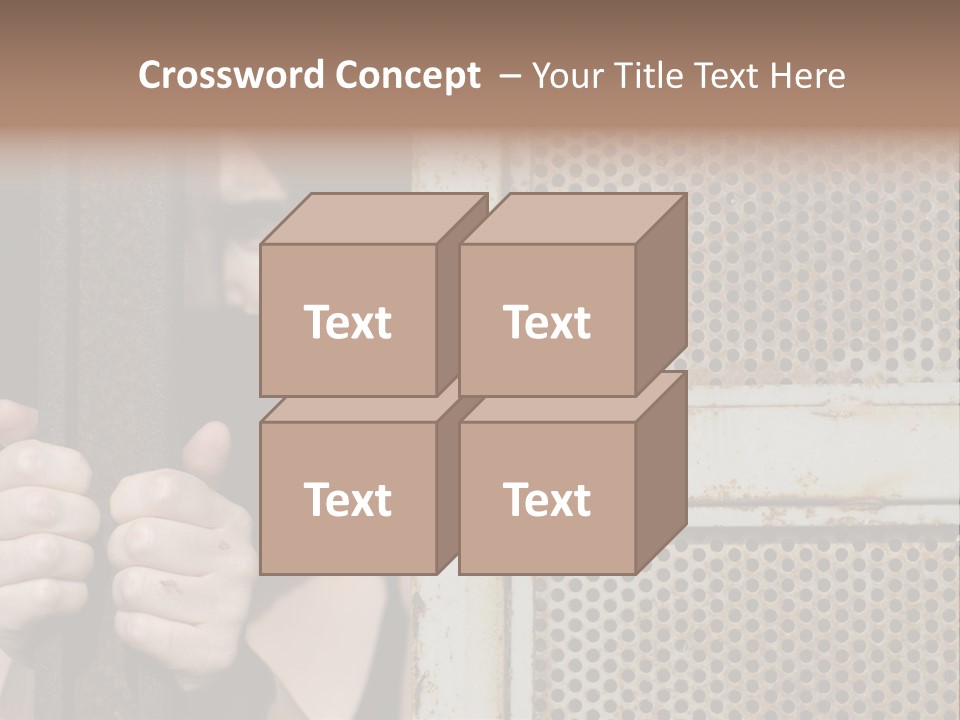 Terrorism Young Person PowerPoint Template