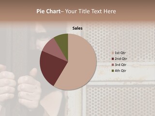 Terrorism Young Person PowerPoint Template