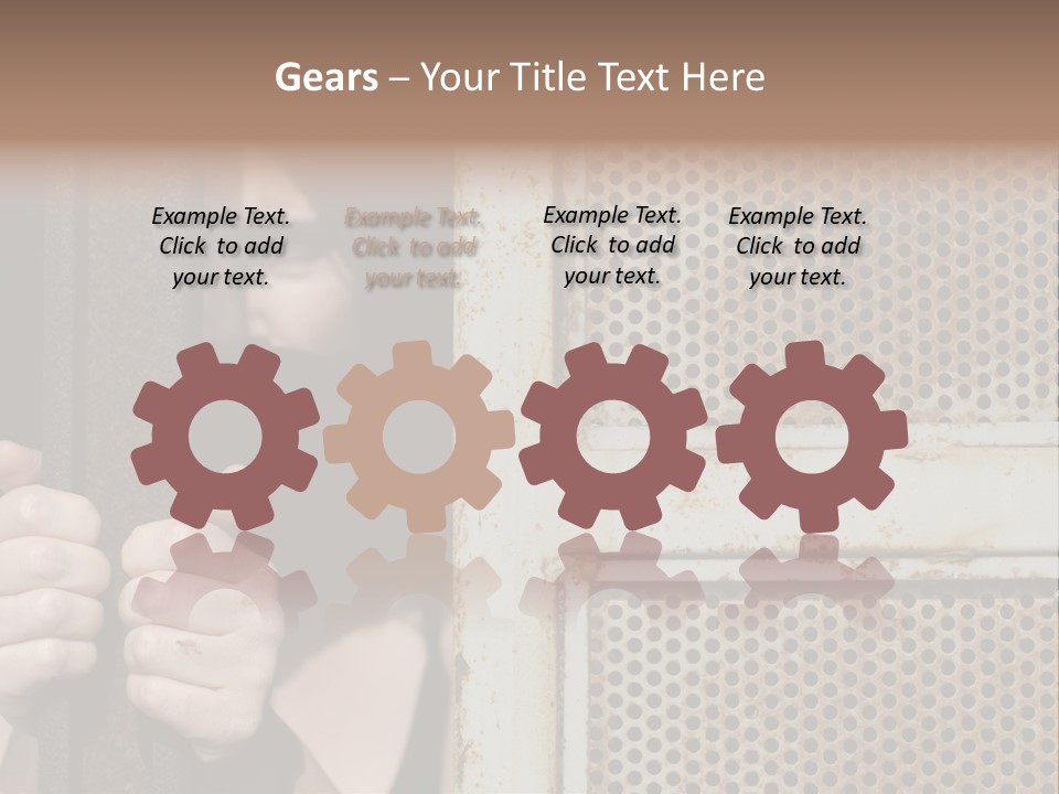 Terrorism Young Person PowerPoint Template