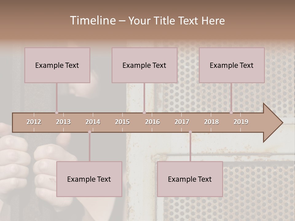Terrorism Young Person PowerPoint Template