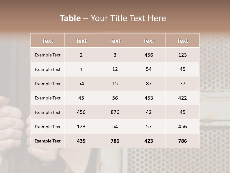 Terrorism Young Person PowerPoint Template