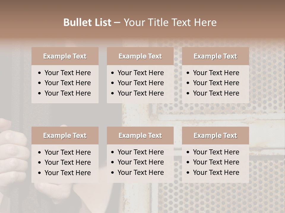 Terrorism Young Person PowerPoint Template