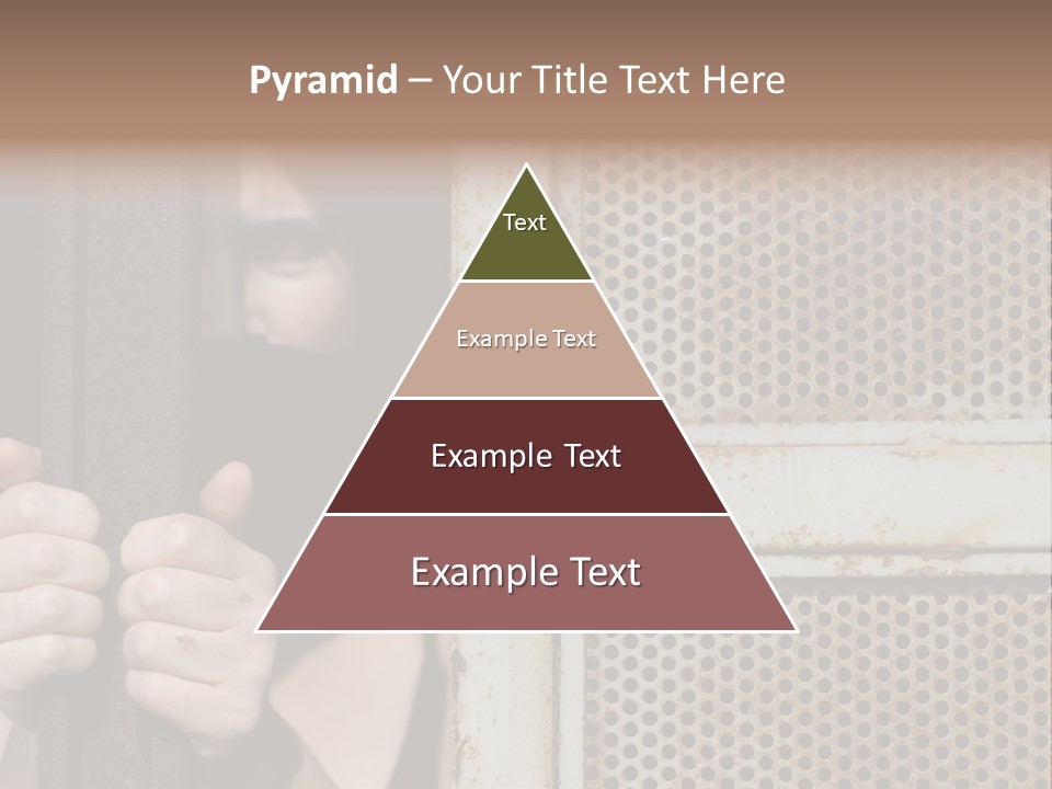 Terrorism Young Person PowerPoint Template