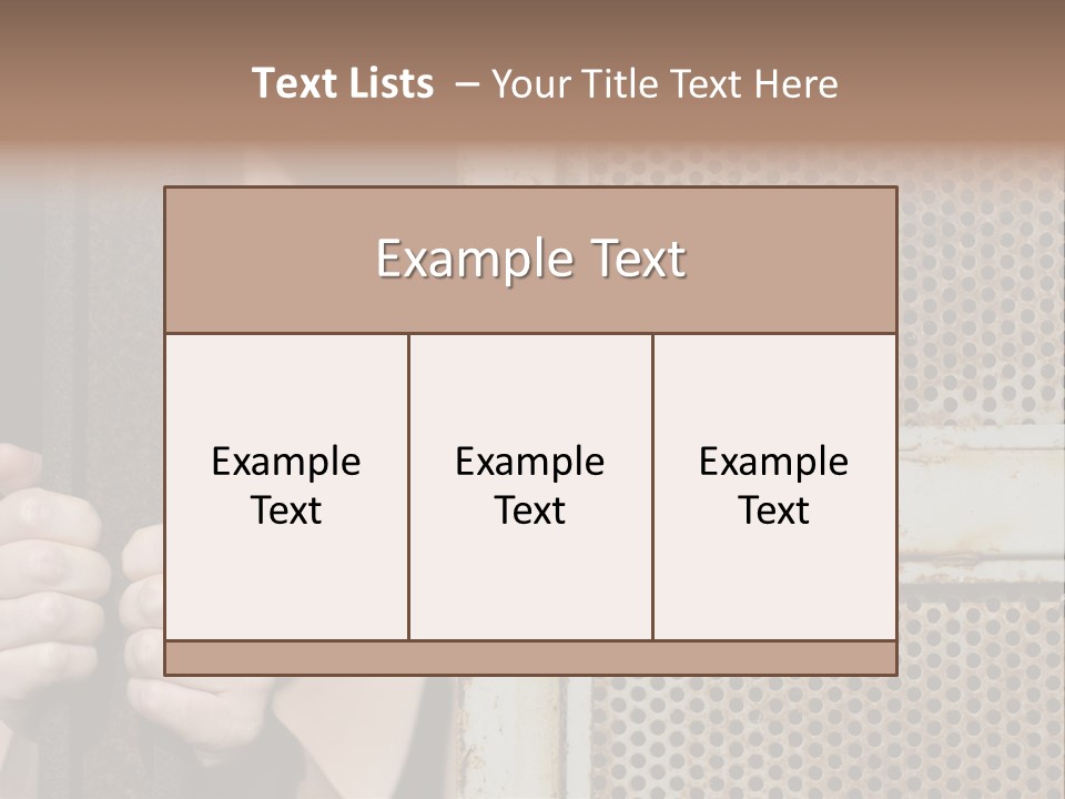 Terrorism Young Person PowerPoint Template