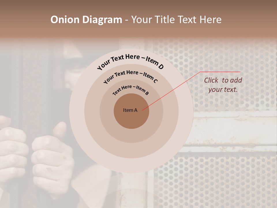 Terrorism Young Person PowerPoint Template