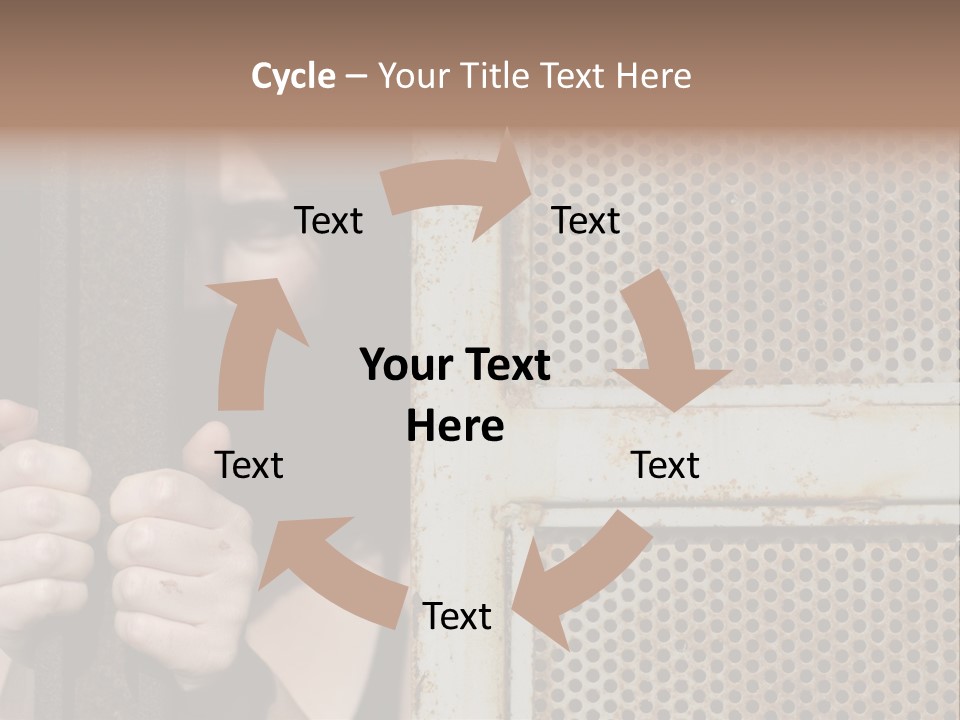 Terrorism Young Person PowerPoint Template