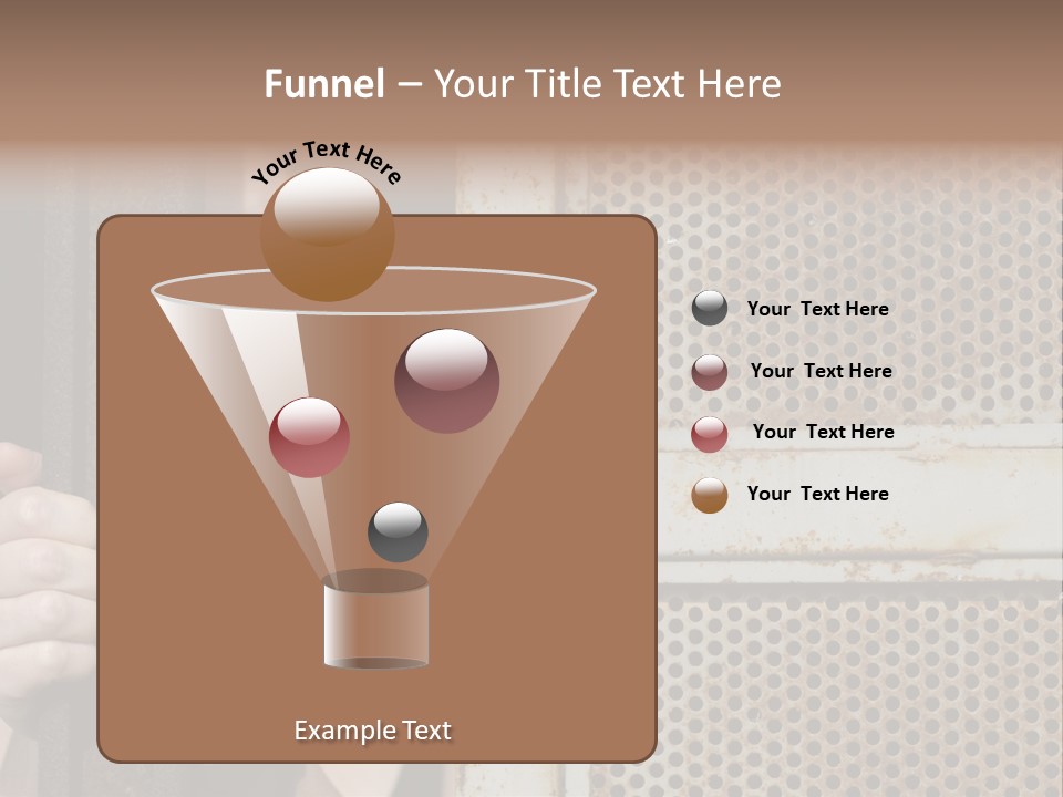 Terrorism Young Person PowerPoint Template
