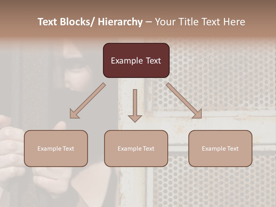 Terrorism Young Person PowerPoint Template