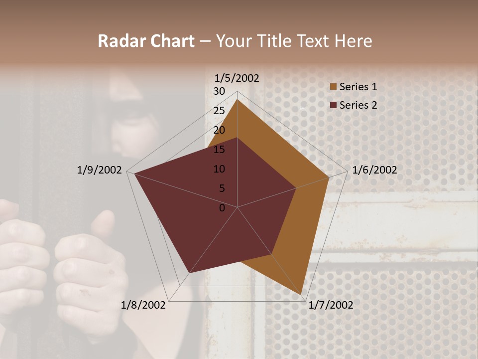 Terrorism Young Person PowerPoint Template
