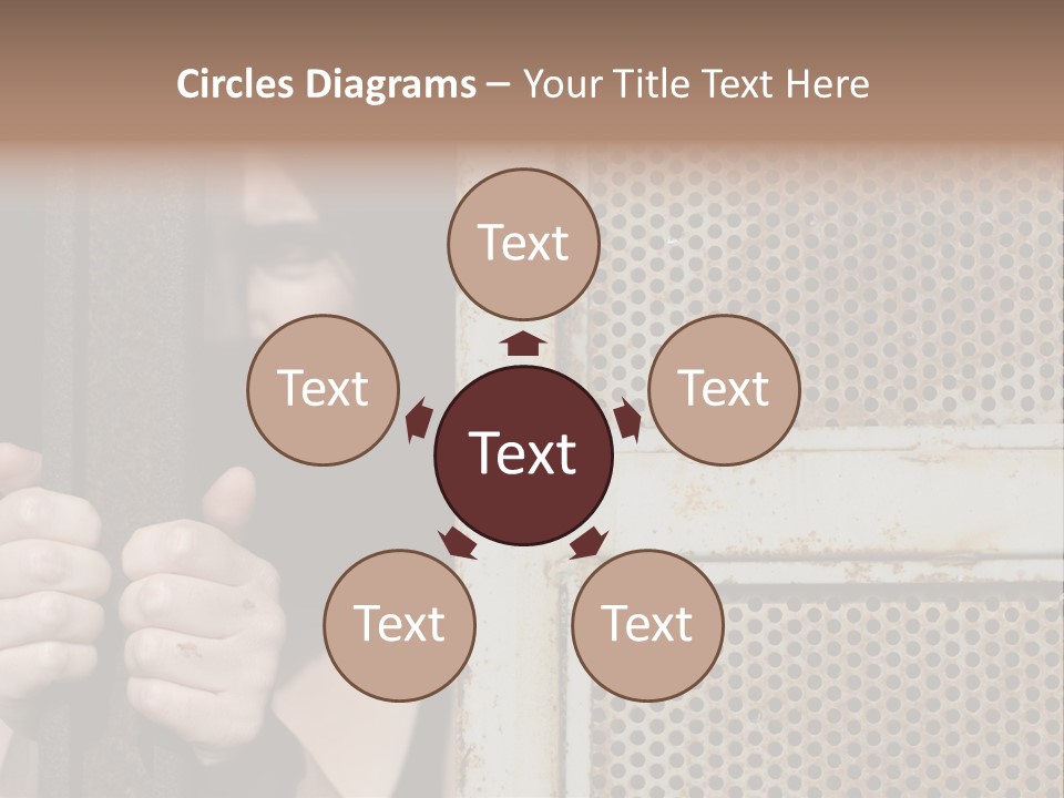 Terrorism Young Person PowerPoint Template