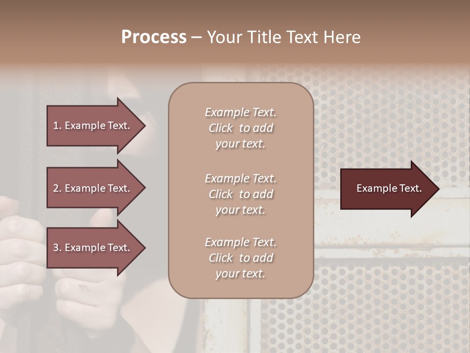 Terrorism Young Person PowerPoint Template