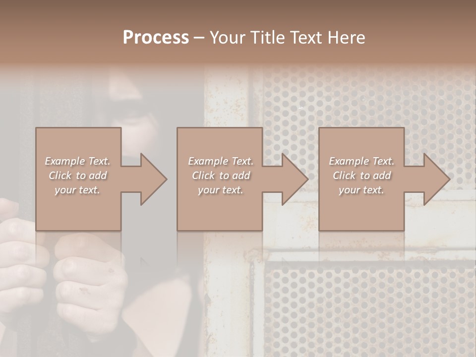 Terrorism Young Person PowerPoint Template