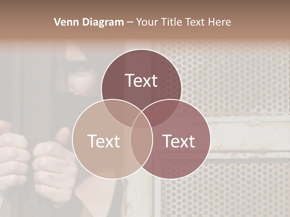 Terrorism Young Person PowerPoint Template