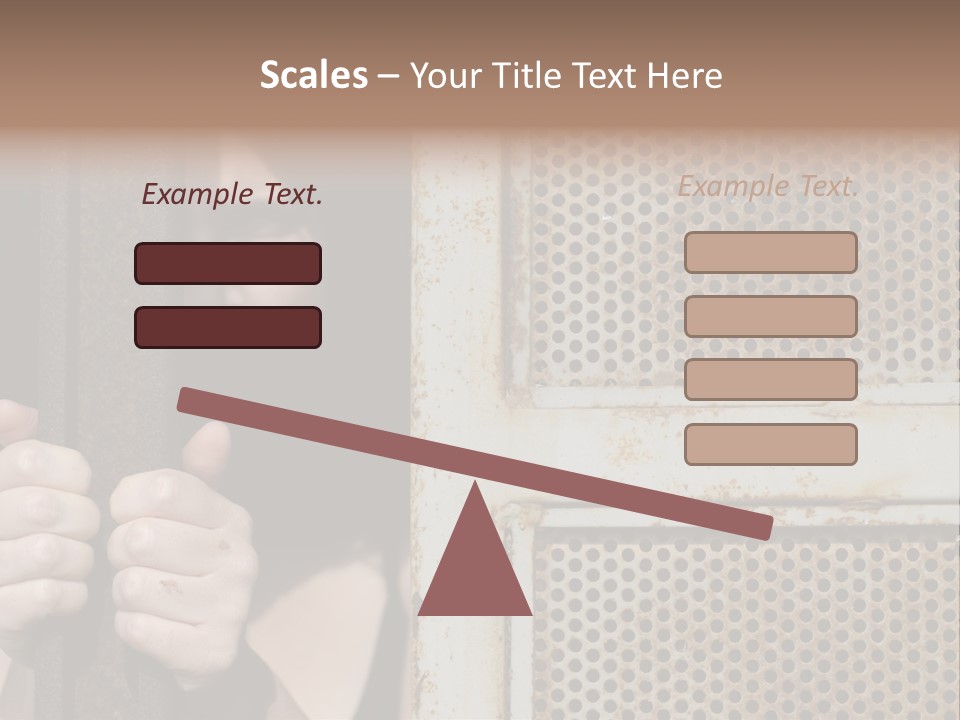 Terrorism Young Person PowerPoint Template