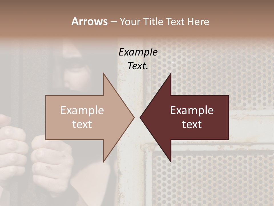 Terrorism Young Person PowerPoint Template