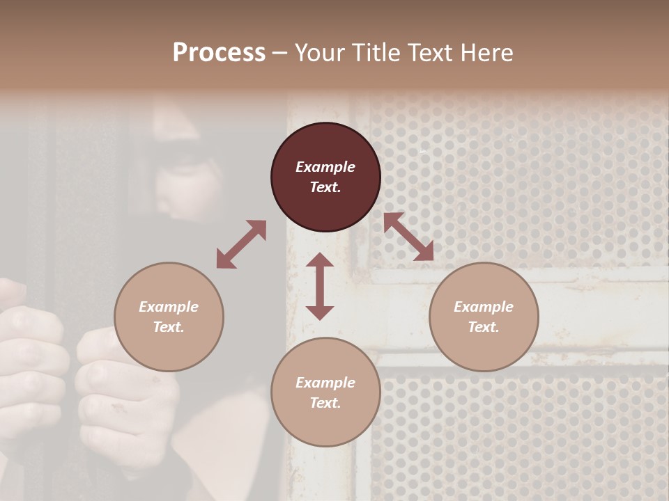 Terrorism Young Person PowerPoint Template