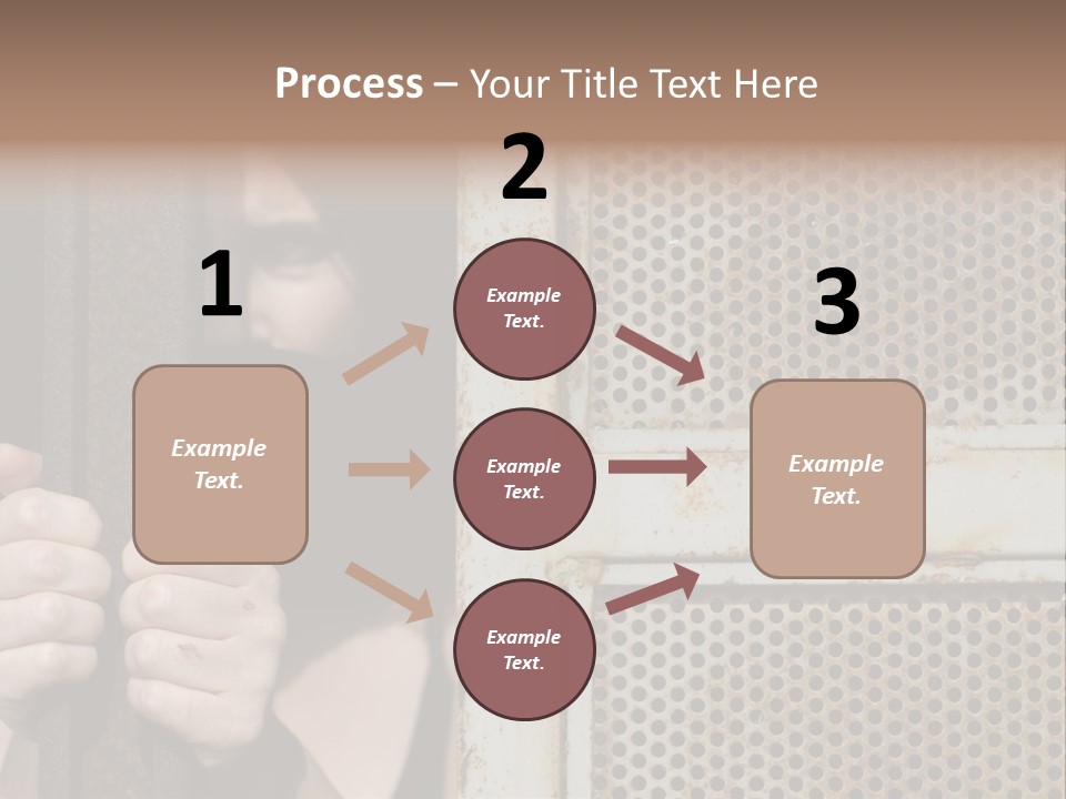 Terrorism Young Person PowerPoint Template