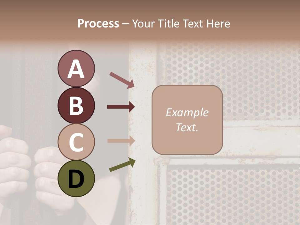 Terrorism Young Person PowerPoint Template