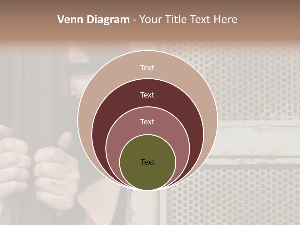 Terrorism Young Person PowerPoint Template