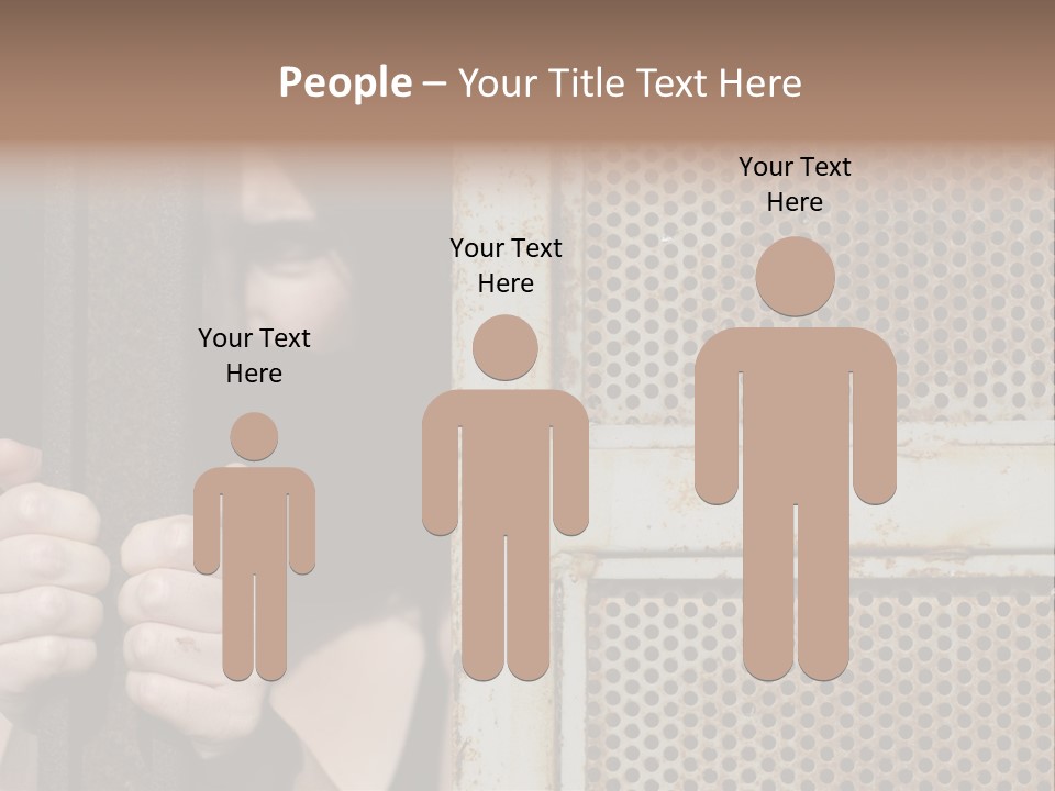 Terrorism Young Person PowerPoint Template